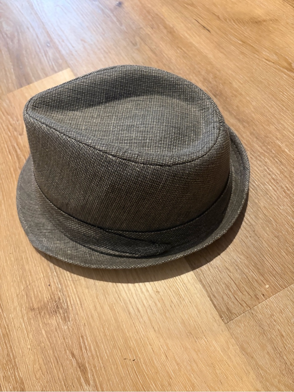 Milani Black Linen Fedora Hat - Classic Interior